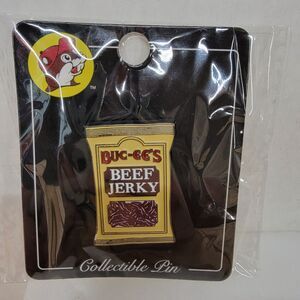 Buc-ee's Lapel Pin "Beef Jerky" - NEW
